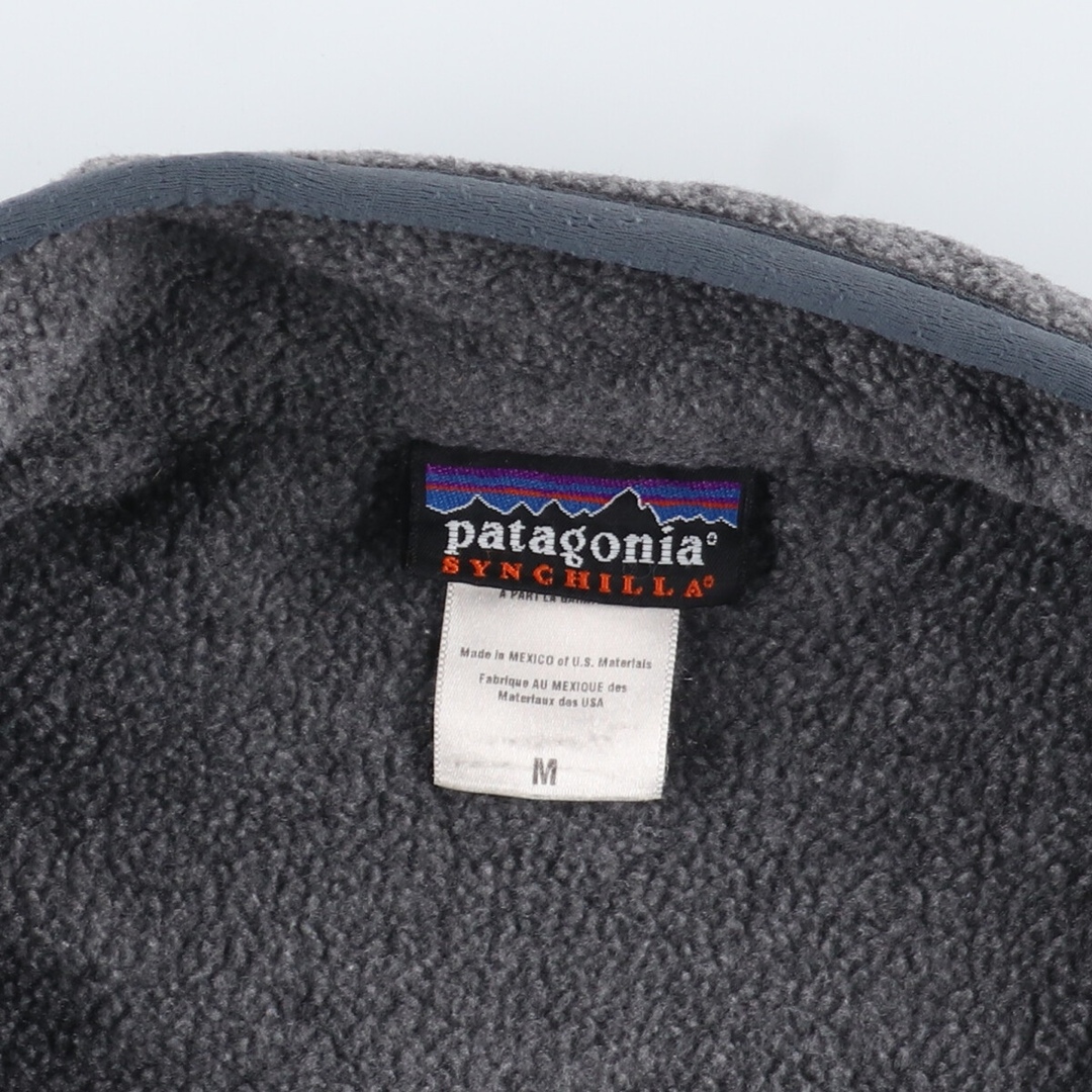 USA　Patagonia　SYNCILLA　ハーフジップフリース　Mサイズ