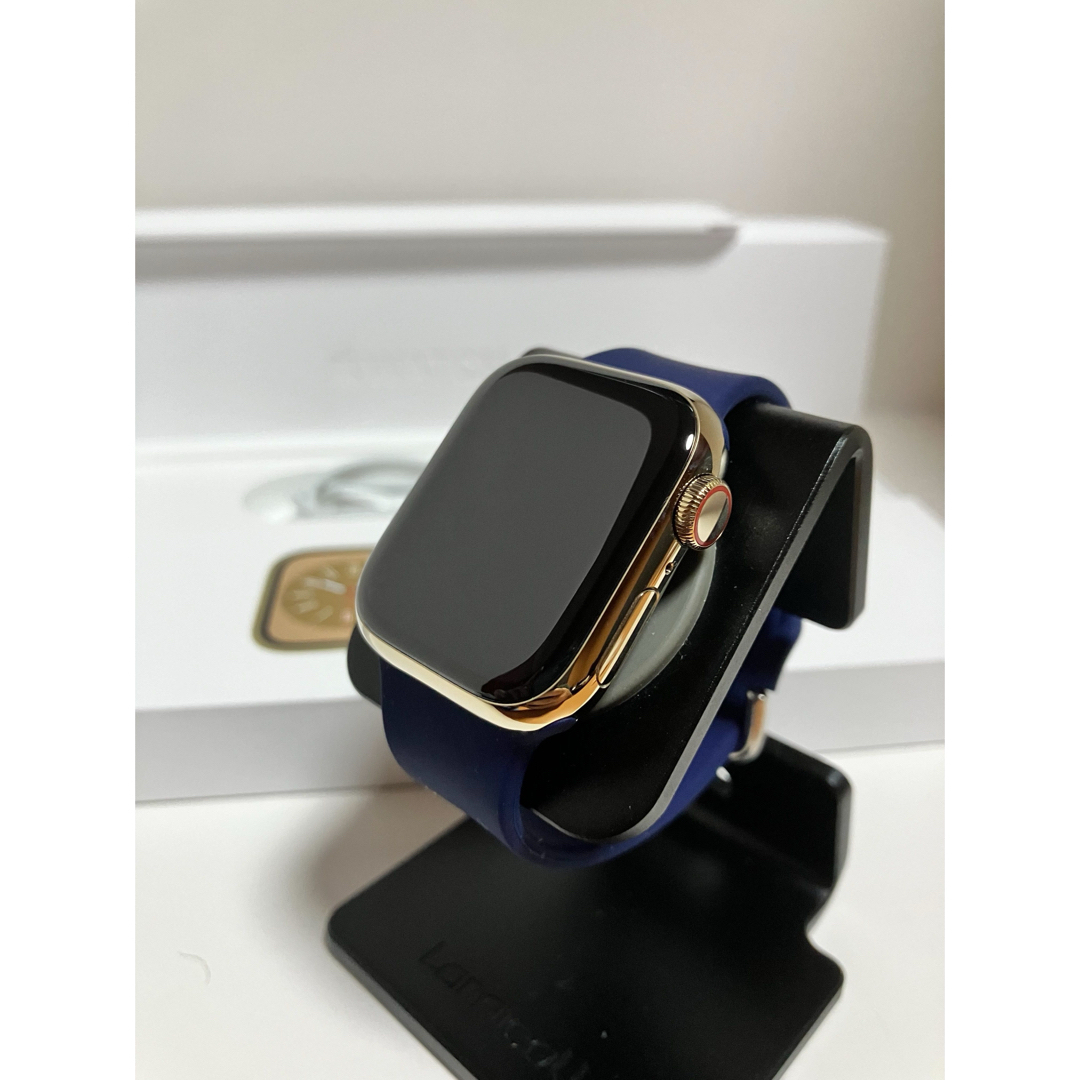 Apple Watch シリーズ5 44mm GPSセルラー ステンレスゴールド