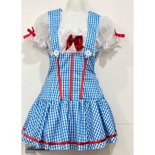 レッグアベニュー(Leg Avenue)の【美品】コスプレ　ドロシー　ハロウィン　パニエ付き　LEG AVENUE(衣装)