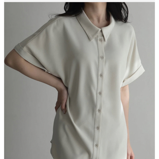 【nairo】デザインカラーショートスリーブシャツ(シャツ/ブラウス(半袖/袖なし))