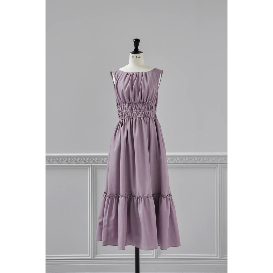 her lip to Riviera Double Bow Dress