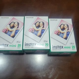 フジフイルム(富士フイルム)の富士フィルム カラー チェキフィルム instax mini 2パック品 JP2(フィルムカメラ)