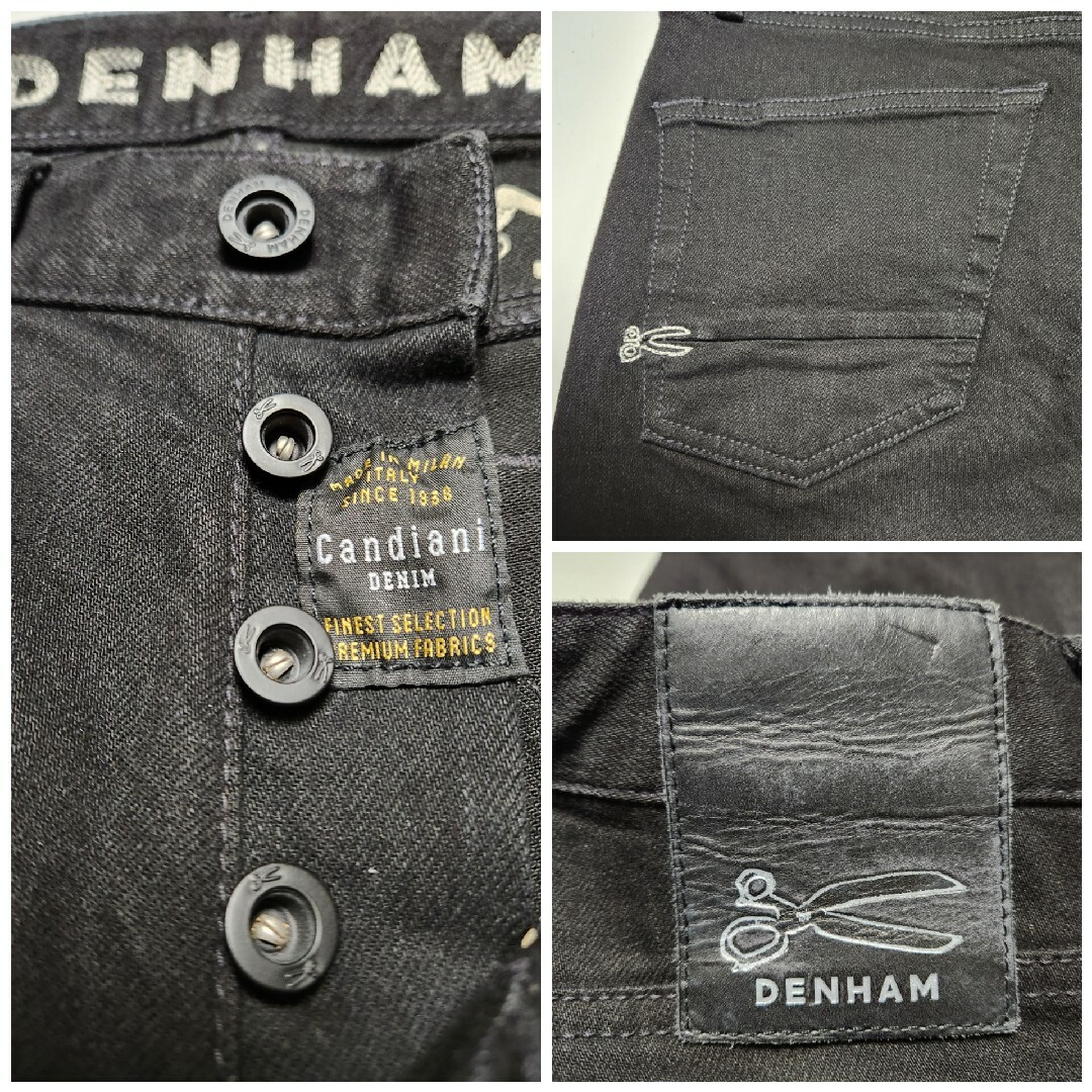 【美品】DENHAM　デンハム　Candiani製　RAZOR B30　W28