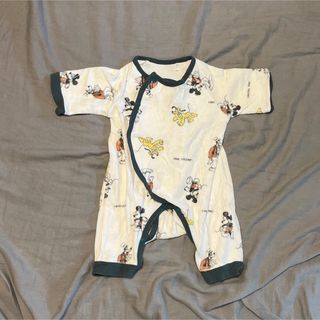 ベビー　ベビー服　新生児　カバーオール　ディズニー　ミッキー　50  60(カバーオール)