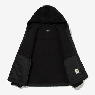 THE NORTH FACE - THE NORTH FACE KIDS ボアジップパーカー ブラック