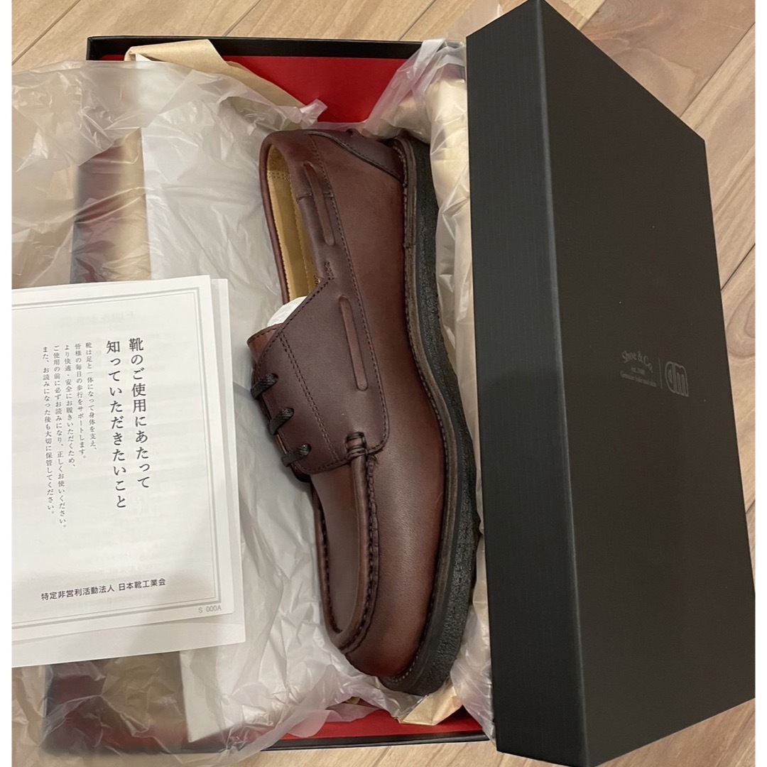 REGAL(リーガル)の【25.5㎝】在原みゆ紀 REGAL MEN'S 3EYELET MOC TOE メンズの靴/シューズ(ドレス/ビジネス)の商品写真