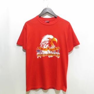 HIDE AND SEEK x TENDERLOIN EAGLE TEE RED (Tシャツ(半袖/袖なし))
