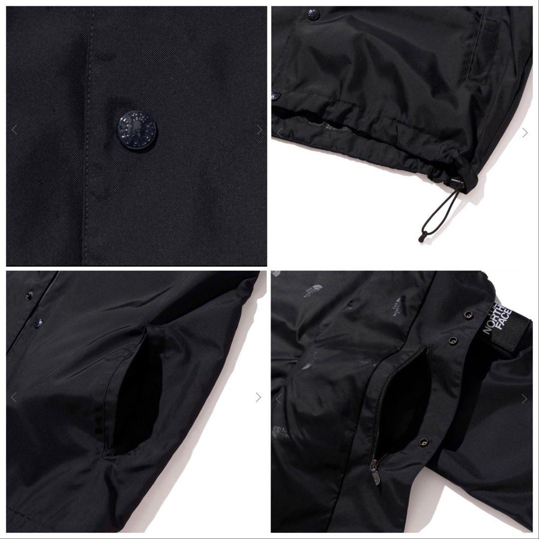 新品未使用ノースフェイス/コーチジャケットNP72130/L/BLK/黒 新品未使用ノースフェイス/コーチジャケットNP72130/L/BLK/黒