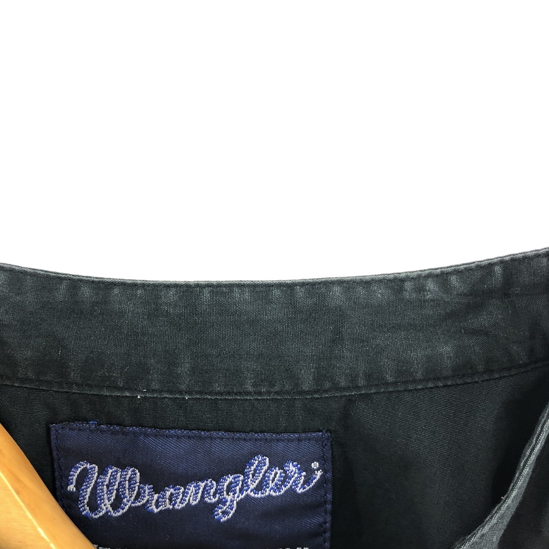 Wrangler(ラングラー)の古着 ラングラー Wrangler WESTERN SHIRTS スタンドカラー ウエスタン 長袖 コットンシャツ メンズXXXL /eaa377712 メンズのトップス(シャツ)の商品写真