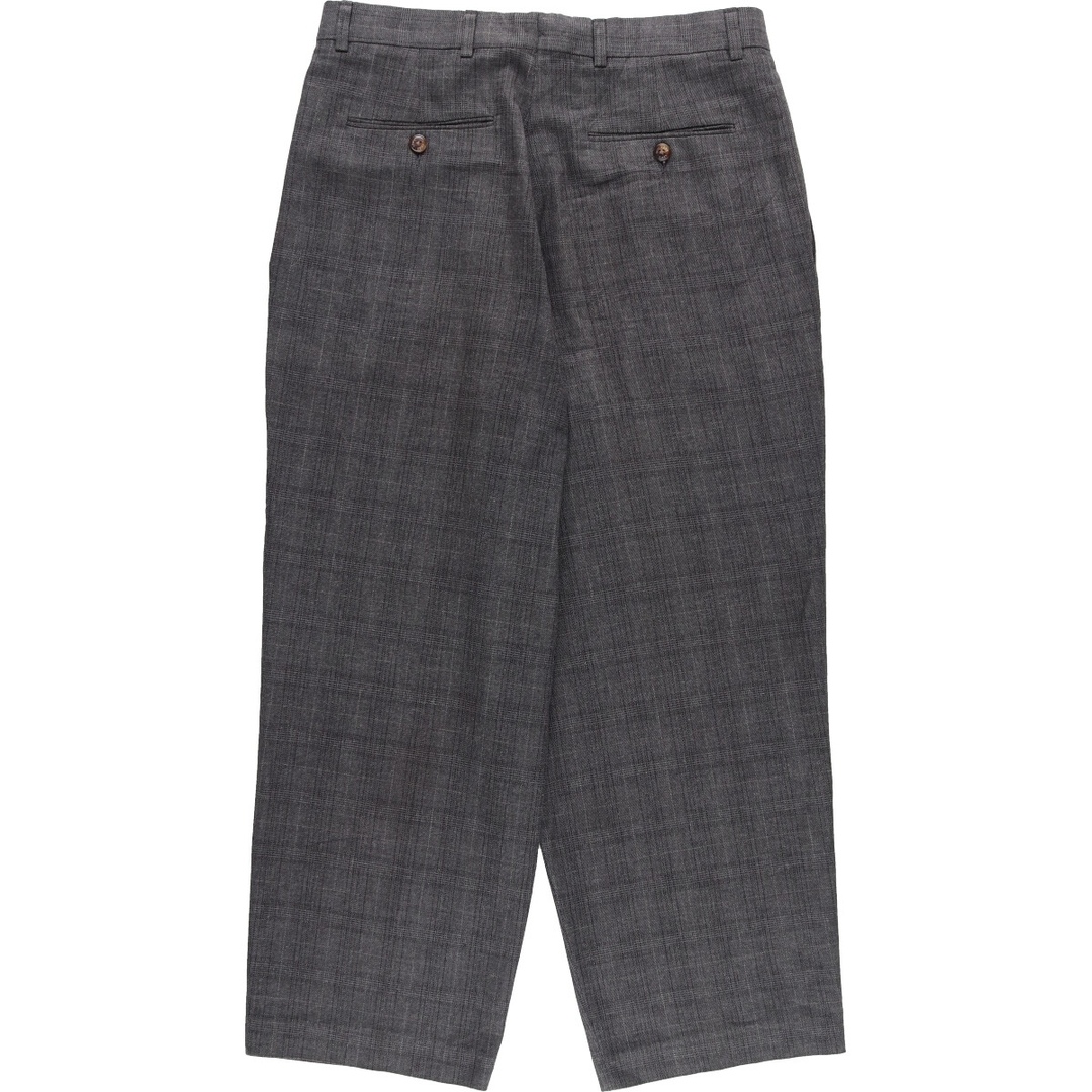 DOCKERS チェック柄 ツータック スラックスパンツ メンズw32 /eaa376337