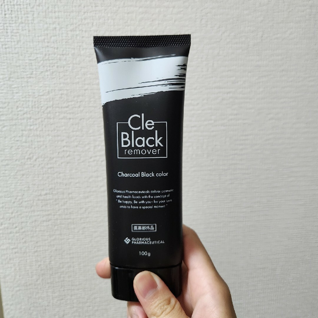 Cle Black remover 100g コスメ/美容のボディケア(脱毛/除毛剤)の商品写真