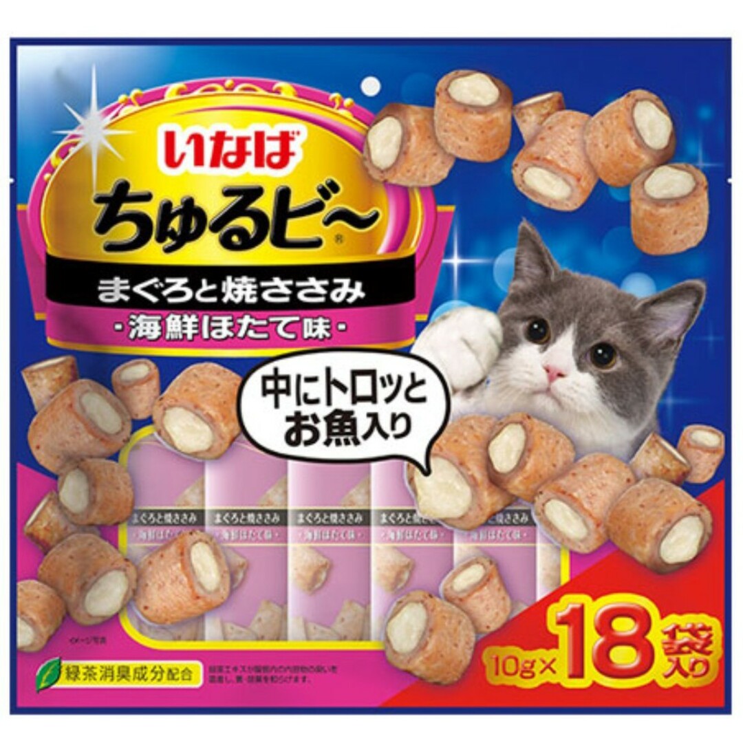 いなばペットフード - ちゅるびー18袋 猫用の通販 by モカshop|イナバ