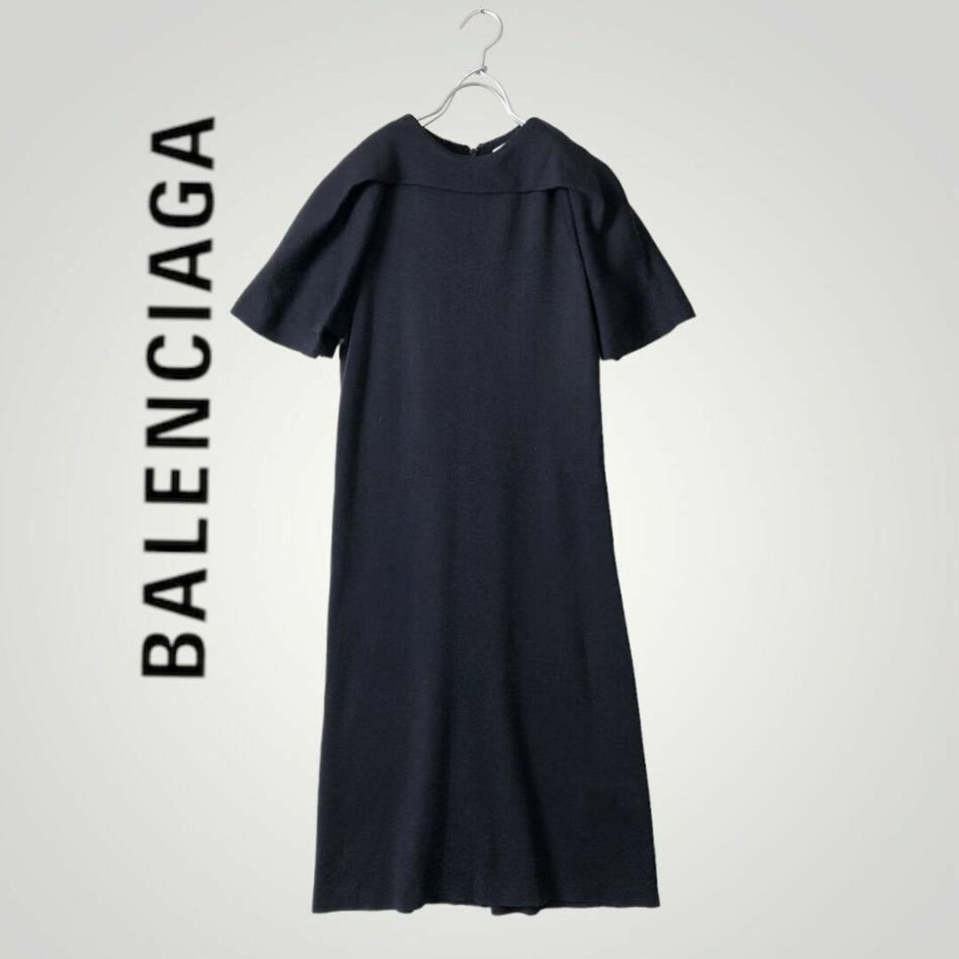 BALENCIAGA　バレンシアガ　黒　ワンピース　ニコラ