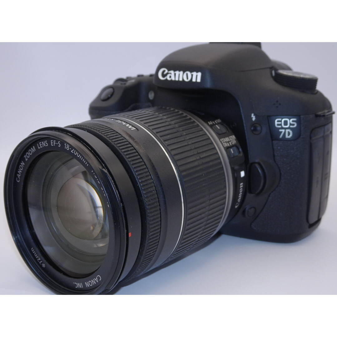 【オススメ】Canon デジタル一眼レフカメラ EOS 7D レンズキット EF-S18-200mm F3.5-5.6 IS