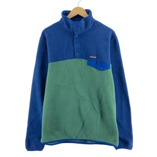 パタゴニア(patagonia)の古着 パタゴニア Patagonia SYNCHILLA シンチラ スナップT 切替 フリースプルオーバー メンズL /eaa377228(その他)