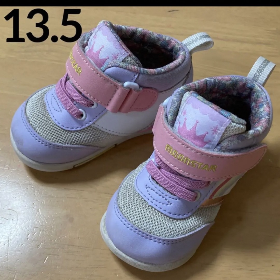 MOONSTAR - used⭐︎13.5ディズニープリンセススニーカーの通販 by