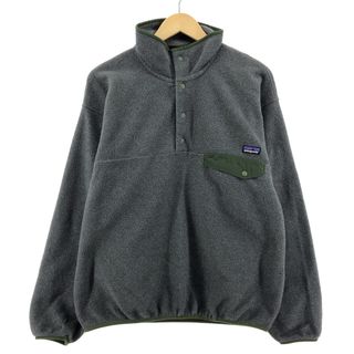 パタゴニア(patagonia)の古着 13年製 パタゴニア Patagonia SYNCHILLA シンチラ スナップT 25450FA13 ハーフスナップ フリースプルオーバー メンズM /eaa376121(その他)