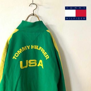 トミーヒルフィガー(TOMMY HILFIGER)の【レアカラー 】TOMMY HILFIGER ビッグロゴ ジップ スウェット(スウェット)