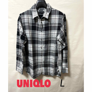 ユニクロ(UNIQLO)のユニクロ　フランネルスキッパーシャツ(シャツ/ブラウス(長袖/七分))