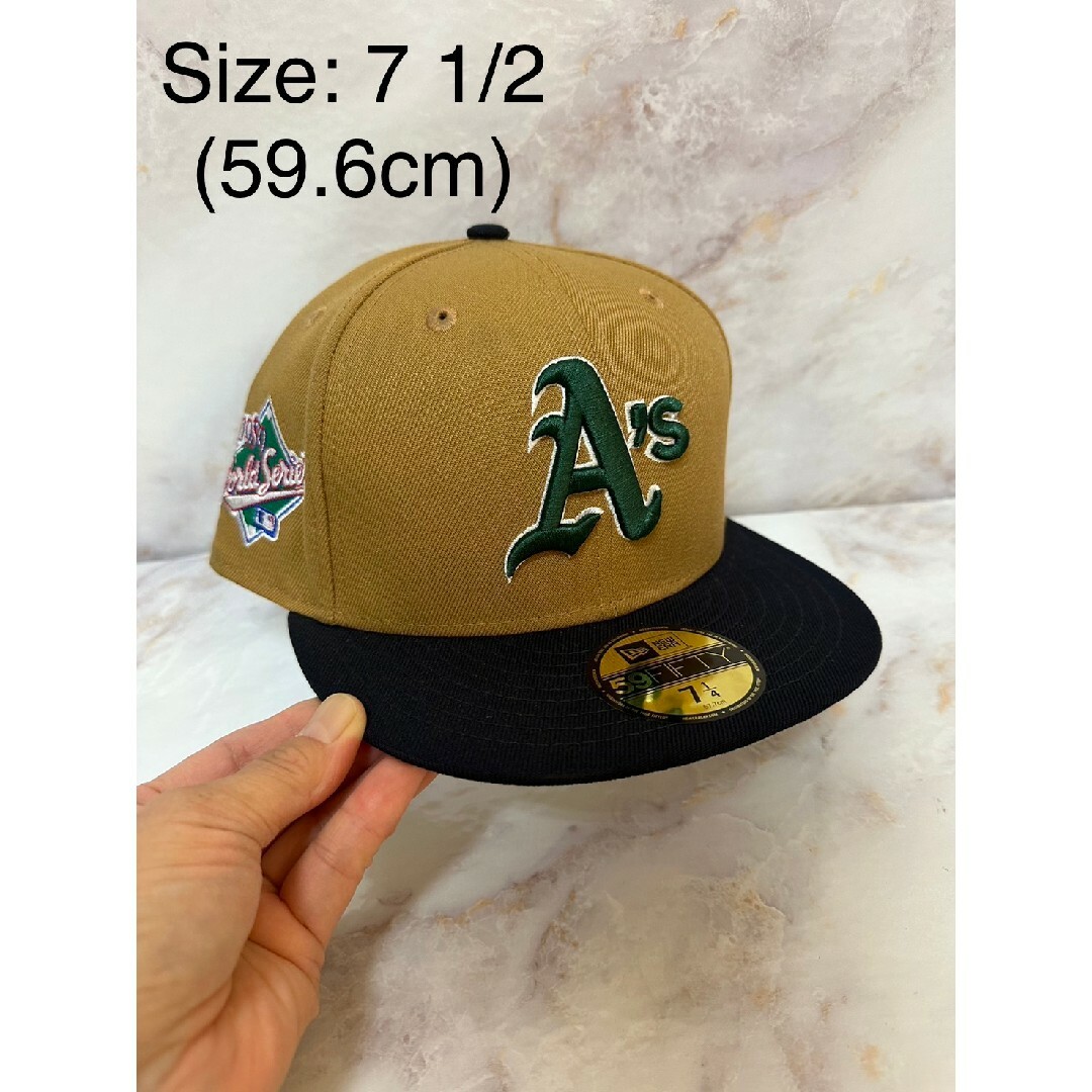 Newera 59fifty オークランドアスレチックス ワールドシリーズ-