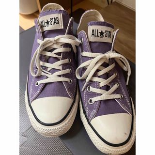 コンバース(CONVERSE)の❁¨̮ローカットコンバース25.0cm/ラベンダーカラー❁¨̮(スニーカー)