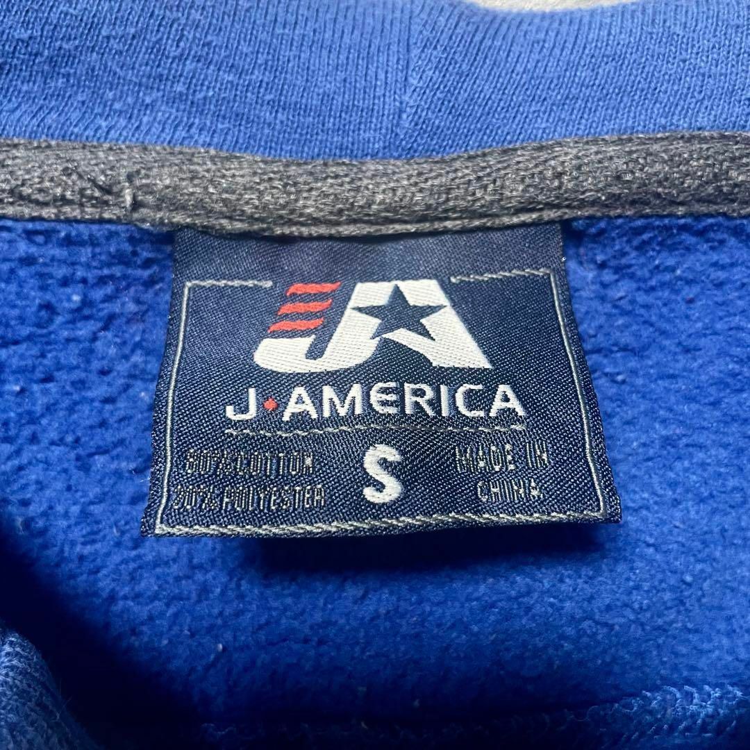 【J•AMERICA】プルオーバーフーディー レースアップ US古着 メンズのトップス(パーカー)の商品写真