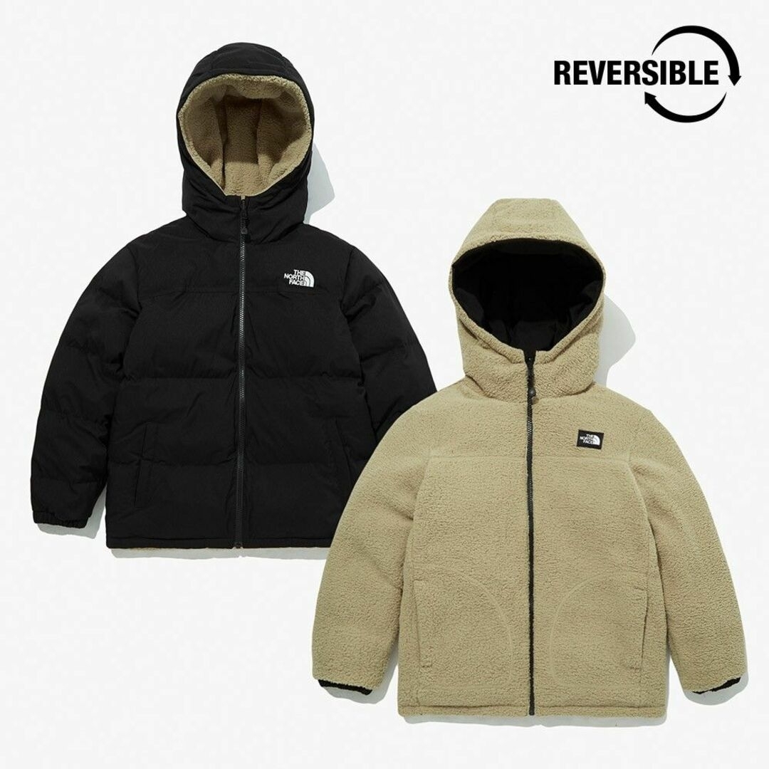 THE NORTH　FACE　KIDS 　リバーシブルダウンジャケット　130㎝ 1