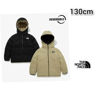 THE NORTH　FACE　KIDS 　リバーシブルダウンジャケット　130㎝