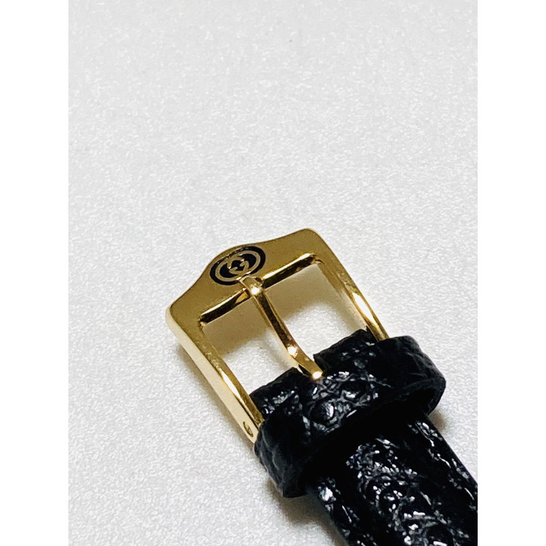 美品! GUCCI グッチ 電池&ベルト新品 レディース腕時計 シェリーライン
