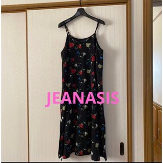 ジーナシス(JEANASIS)の美品❤️JEANASIS  キャミソールワンピース(ロングワンピース/マキシワンピース)