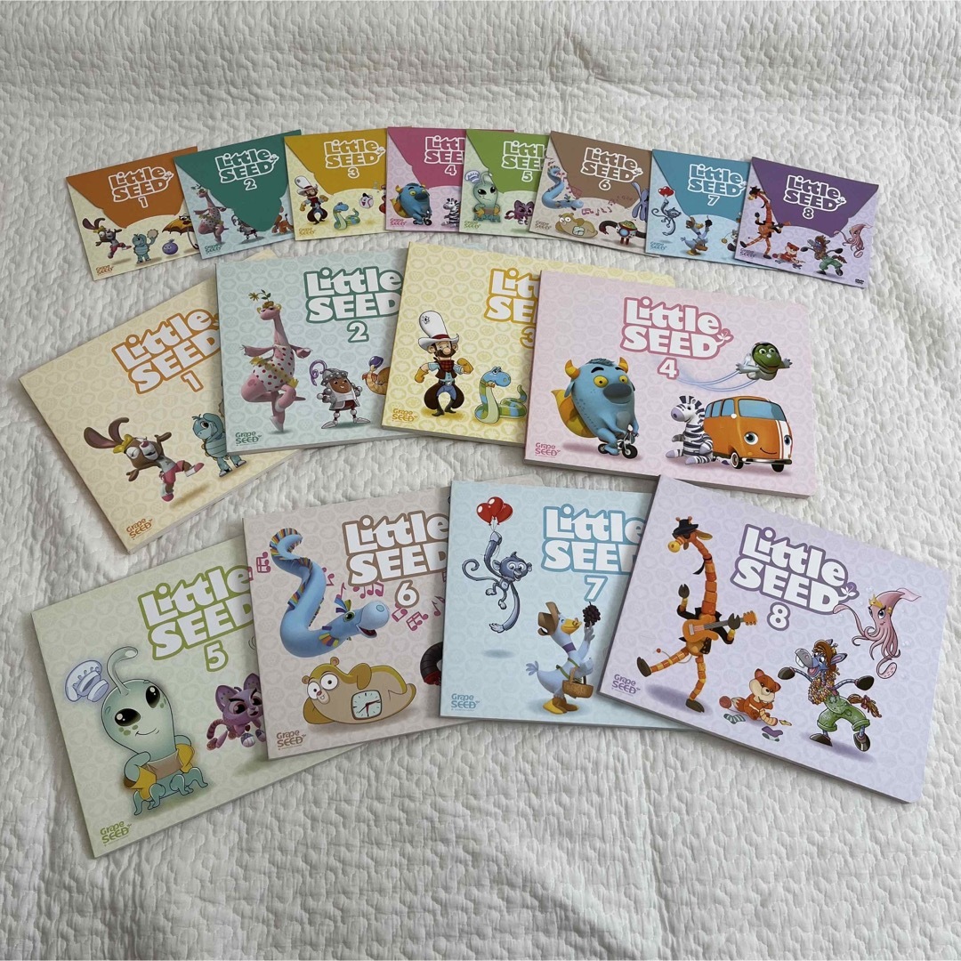 年末のプロモーション LittleSEED 1~4 テキスト・DVDセット