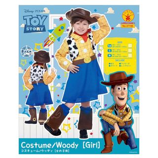 ディズニー(Disney)のTOY STORY ウッディ コスチューム  女の子(キャラクターグッズ)