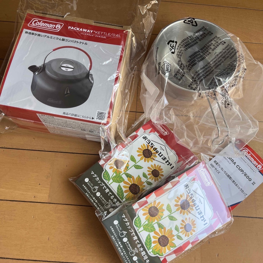 Coleman - 新品 未使用 コールマン ケトル シェラカップ セットの通販
