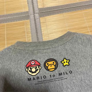 APE BAPE KAWS MARIマリオ パーカー スウェット XL MILO-