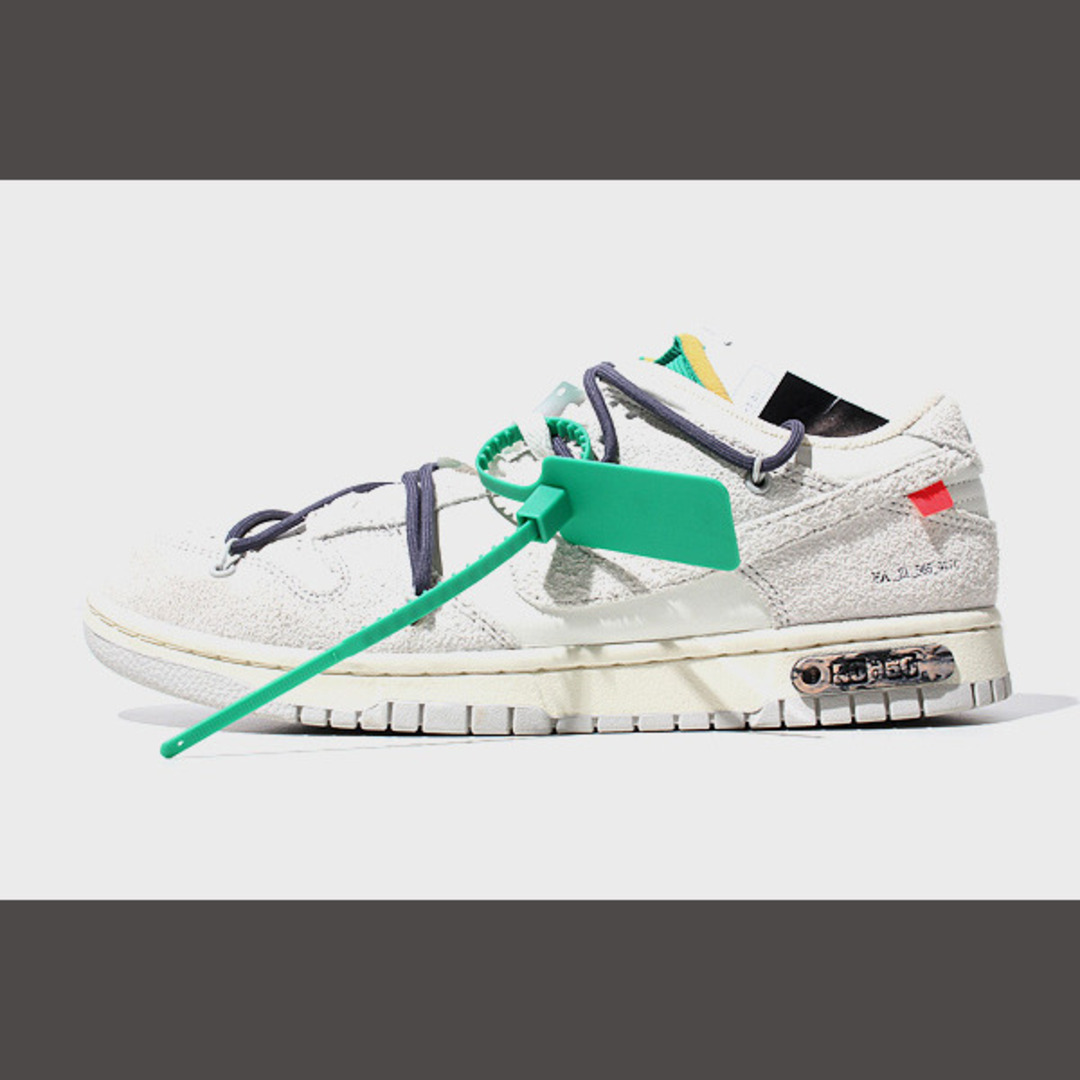 27.5cm NIKE × OFF-WHITE DUNK LOW ’20'