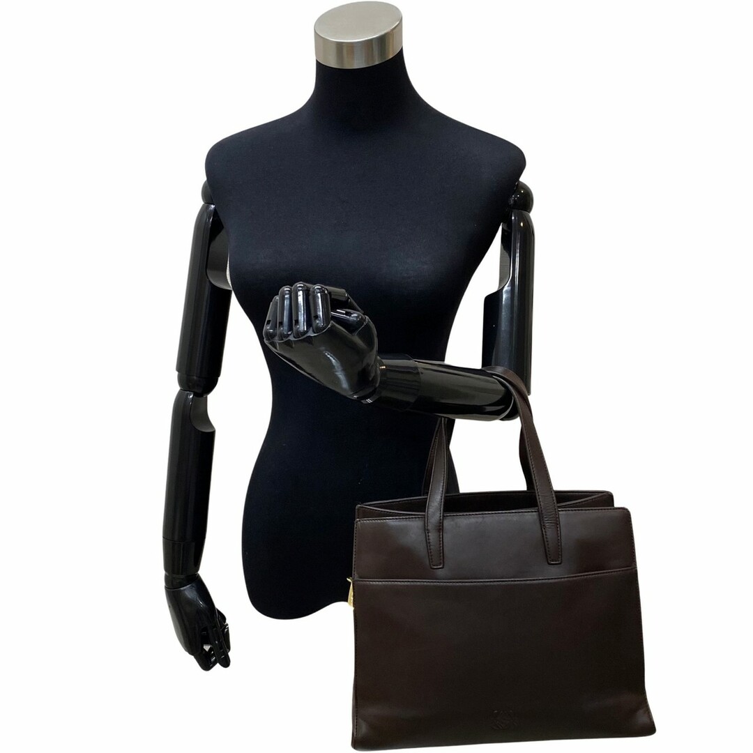 LOEWE - 極 美品 保存袋付 LOEWE ロエベ アナグラム ロゴ ナッパレザー