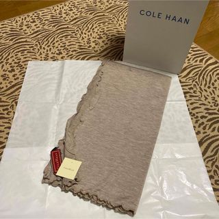 コールハーン(Cole Haan)の新品未使用‼️タグ付き‼️COLE HAANコールハーンシルクカシミヤ ストール(ストール/パシュミナ)