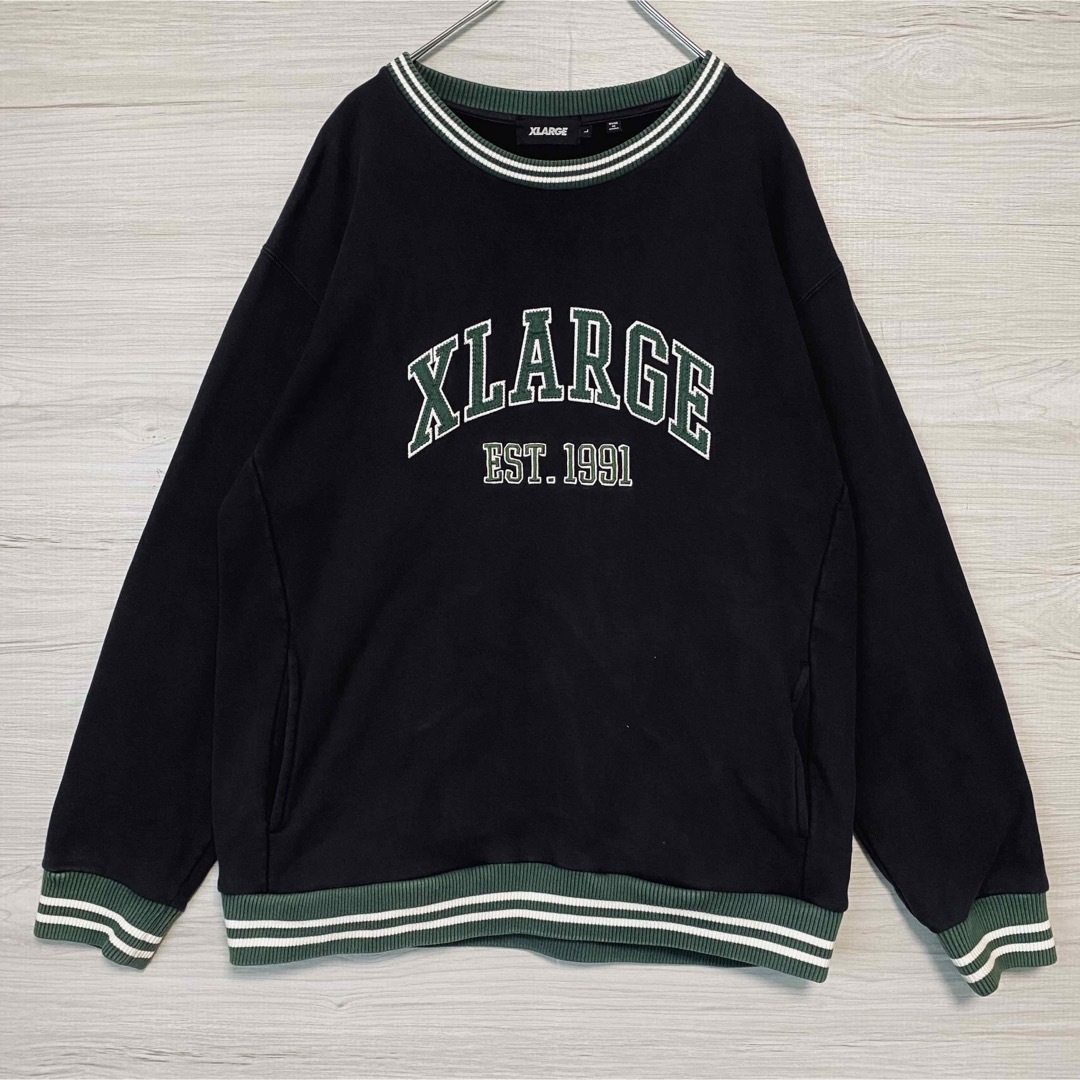 いラインアップ xlarge 刺繍ロゴ ばんばんざいぎし着用 トレーナー いラインアップ xlarge 刺繍ロゴ ばんばんざいぎし着用 トレーナー