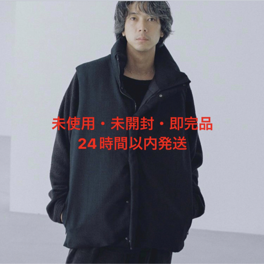 2023aw LIDNM WOOL DOBBY PUFFER VEST | フリマアプリ ラクマ