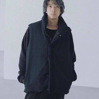 リドム lidnm WOOL DOBBY PUFFER VEST Mサイズ