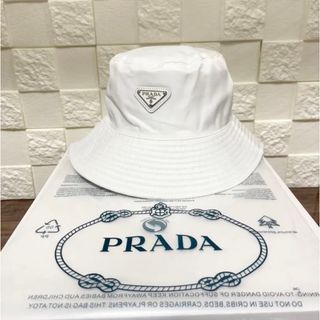 プラダ バケットハット 帽子の通販 200点以上 | PRADAのレディースを