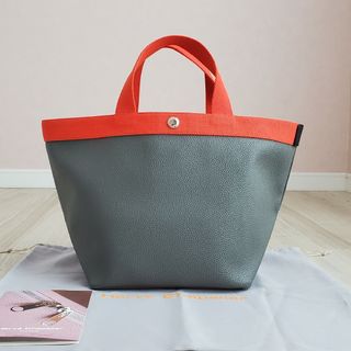 エルベシャプリエ(Herve Chapelier)の希少《エルベシャプリエ》トートバッグ 707GP M 舟形 グラニ×サンギーヌ(トートバッグ)