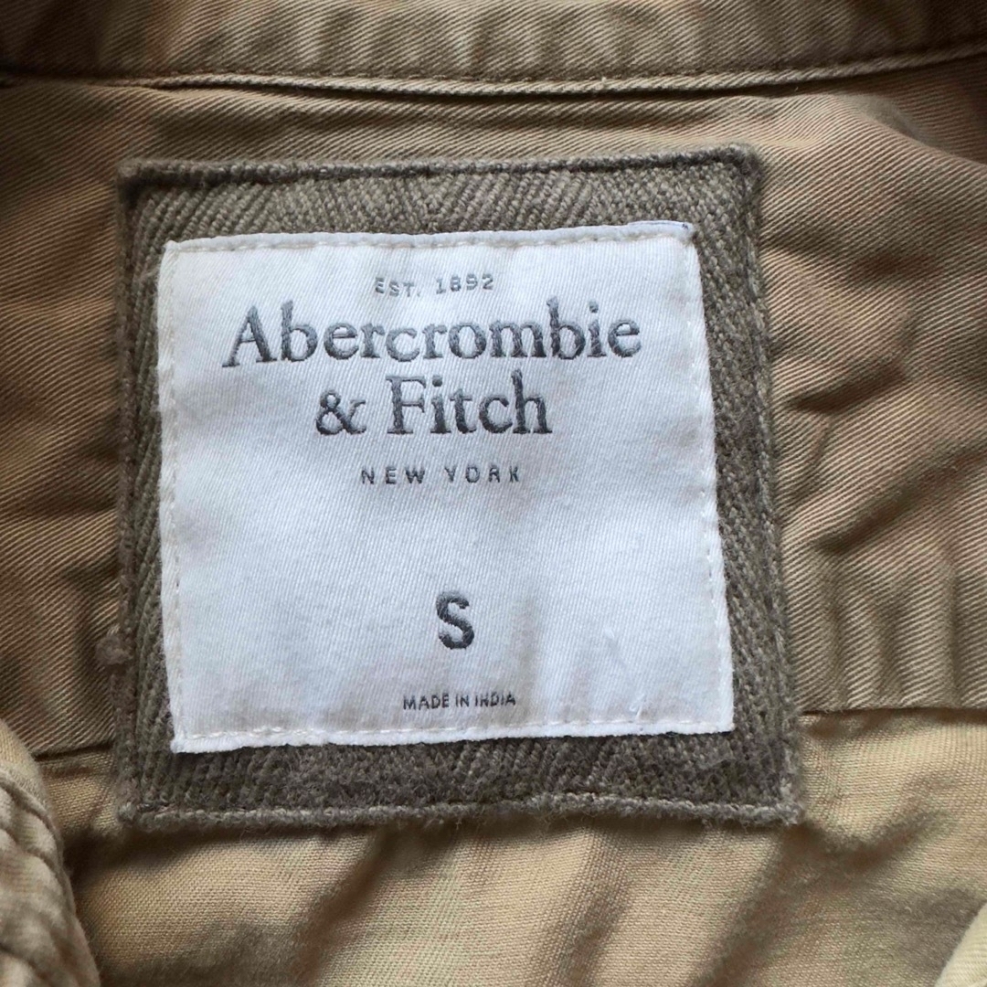 Abercrombie&Fitch(アバクロンビーアンドフィッチ)のAbercrombie&Fitch  ミリタリージャケット Sサイズ 美品 メンズのジャケット/アウター(ミリタリージャケット)の商品写真