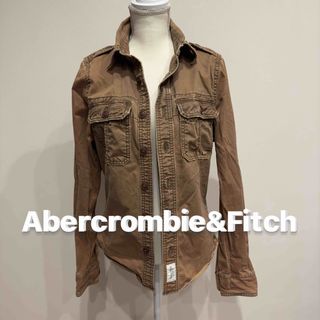 アバクロンビーアンドフィッチ(Abercrombie&Fitch)のAbercrombie&Fitch  ミリタリージャケット Sサイズ 美品(ミリタリージャケット)