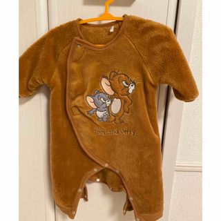 ザラキッズ(ZARA KIDS)の専用　ジェリーとタフィー　フリースロンパース(ロンパース)