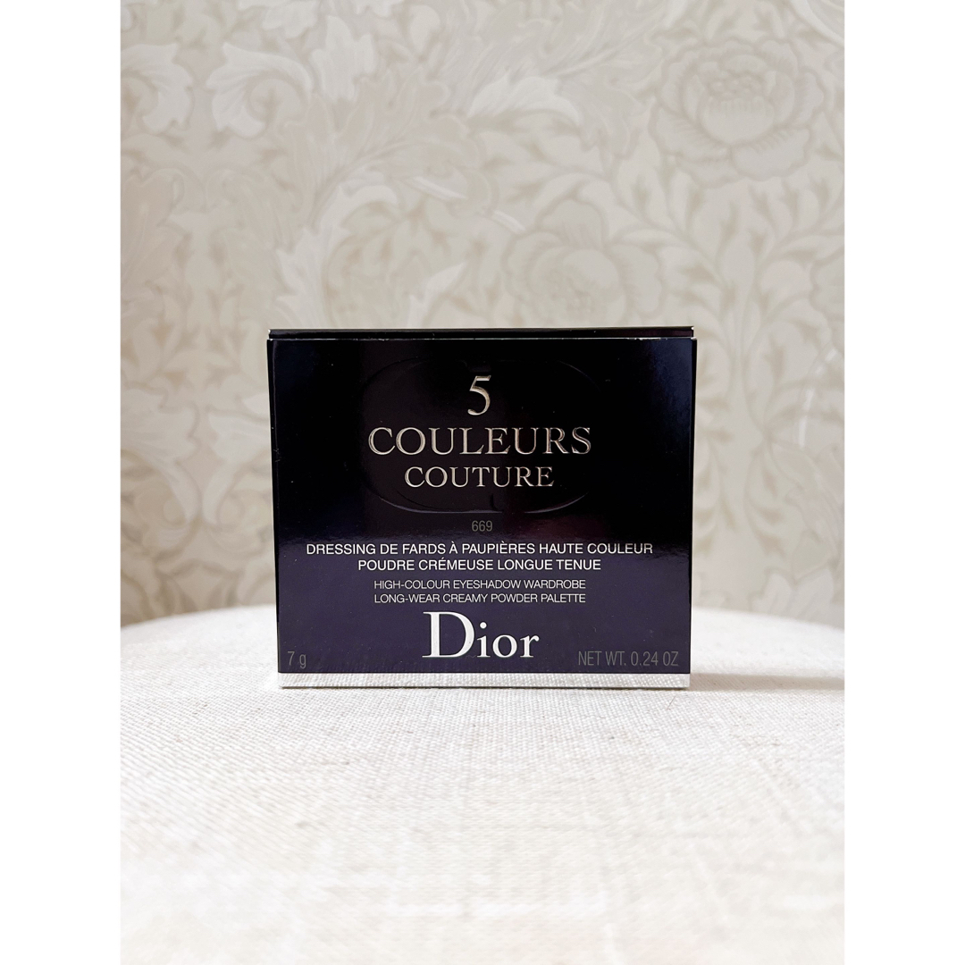 Dior(ディオール)のディオール サンク クルール クチュール　669 ソフト　カシミヤ　アイシャドウ コスメ/美容のベースメイク/化粧品(アイシャドウ)の商品写真