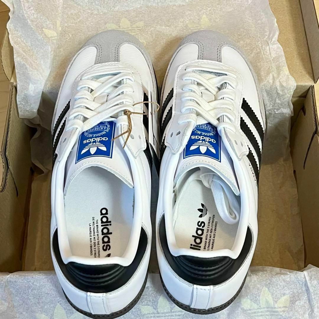 Originals（adidas）(オリジナルス)の【新品23.5】Samba OG "Cloud White/Core Black レディースの靴/シューズ(スニーカー)の商品写真