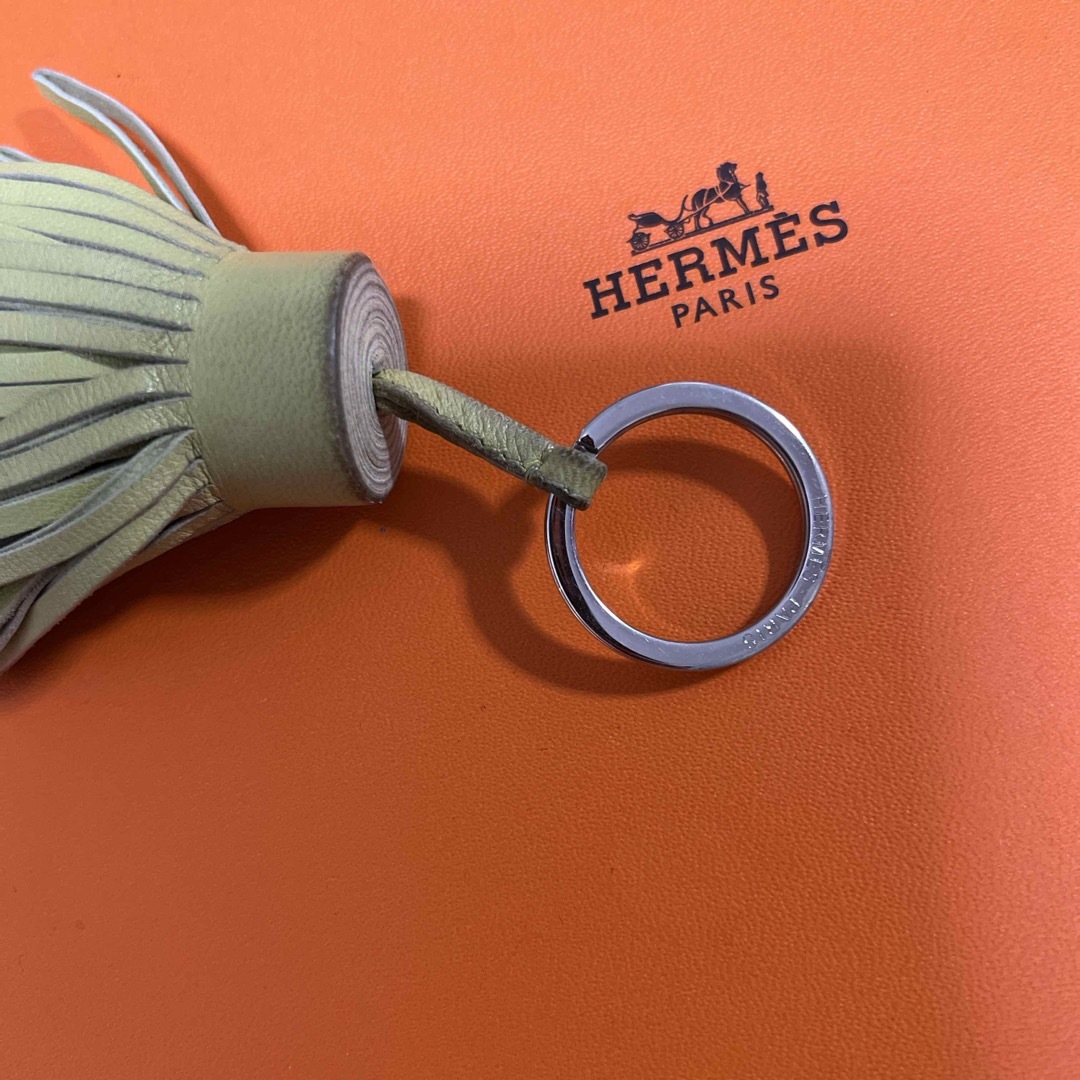 正規品　HERMES エルメス　カルメン　キーリング　バッグチャーム