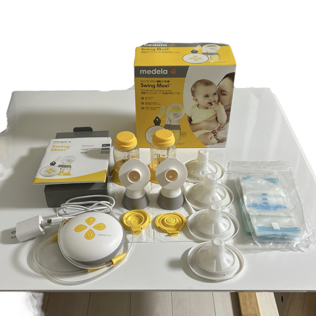 medela - 【choco様専用】メデラ medela スイング•マキシ 電動搾乳機の