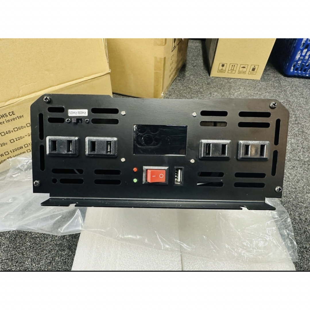 インバーター 2000W 【正弦波 24V専用】リモコン付き モニター表示 車